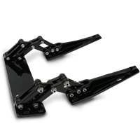 Heavy Duty Dual Scissor Hinge No Struts