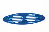 Billet Oval Aluminum Vents-Medium