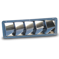 Stainless Steel Louver 5 Slot Louver
