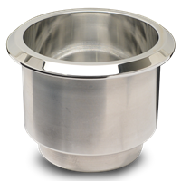 Cup Holder Billet Aluminum- Large(3-3/4")
