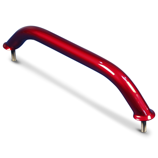 Grab Handle Stainless Steel- Stud Mount 8" Colored Finish