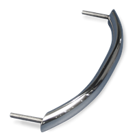 Grab Handle Stainless Steel Oval Tube- 12" Polished Finish