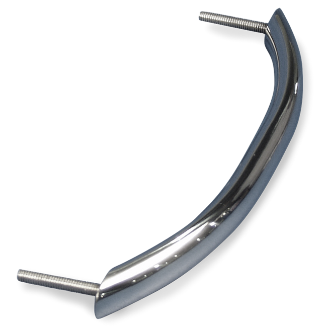 Grab Handle Stainless Steel Oval Tube- 18" Polished Finish