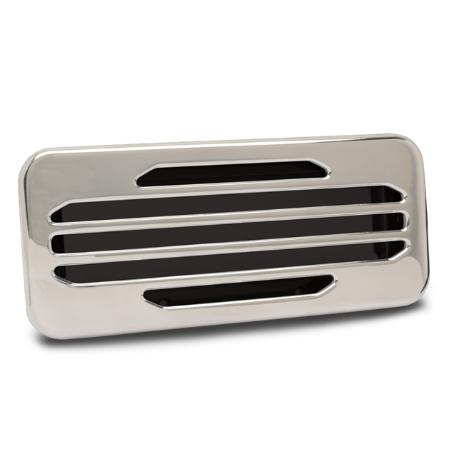 Billet Aluminum Stereo Cover Classic Style