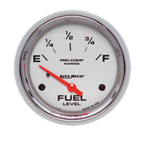 Fuel Level 2-5/8" Platinum
