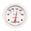 VOLTMETER 2-5/8" WHITE