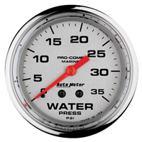 Water Pressure 2-5/8" Platinum