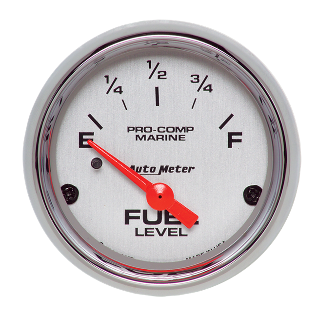 Fuel Level 2-1/16" Platinum