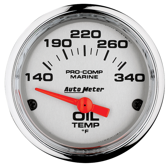 Oil Temp 2-1/16" Platinum