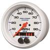 Gps Hp Speedometer With Display 100mph 3-3/8" White