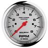 TACHOMETER 8,000 RPM 3-3/8" PLATINUM