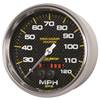 Gps Hp Speedometer With Display 120mph 5" Carbon Fiber