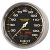 Gps Hp Speedometer With Display 140mph 5" Carbon Fiber