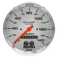 Gps Hp Speedometer With Display 140mph 5" Platinum