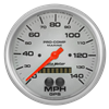Gps Hp Speedometer With Display 140mph 5" Silver
