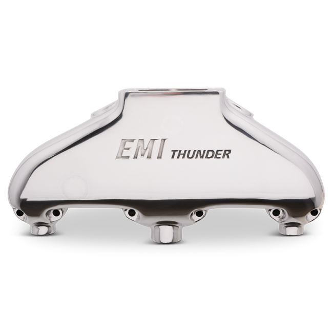 EMI Thunder Manifolds Only-SB Chevy Polished Finish
