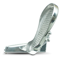 Cast Aluminum Foot Throttles -Stringer Mount