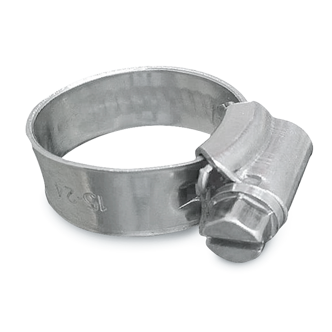 Solid Band SS Hose Clamp 2 - 1/16" - 3 - 3/8"