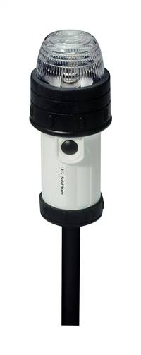 STERN LIGHT LED 18" POLE "C"&"U" CLAMP