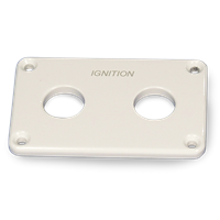Switch Panel- Provisions for Two Ignition Switches