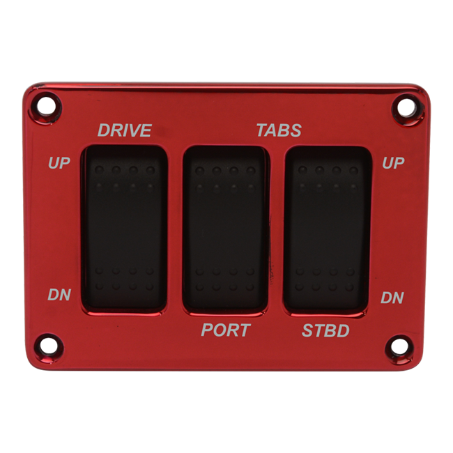 Recessed Switch Panel- Three Switches