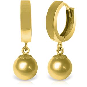 ALARRI 14K Solid Gold Balldrop Dangling Earrings