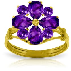 ALARRI 2.43 CTW 14K Solid Gold What Lies Ahead Amethyst Ring