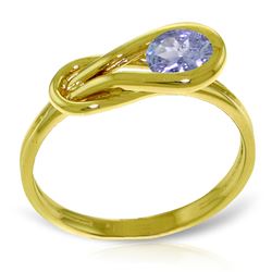 ALARRI 0.65 Carat 14K Solid Gold Dreaming Of April Tanzanite Ring