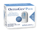OsteoGenÂ® Plugs - The One Step Bone Graft Solution For Socket Preservation