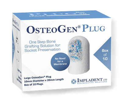 OsteoGenÂ® Plugs - The One Step Bone Graft Solution For Socket Preservation