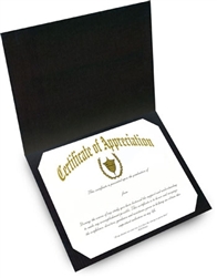 LCT Certificate of Appreciation & Cover (Lincoln College)