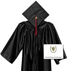 LCT Gown, Cap, Tassel & Invitations (Lincoln College)