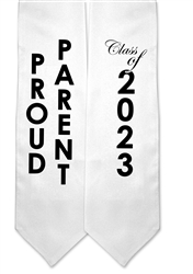 Proud Parent with Year Date Stole