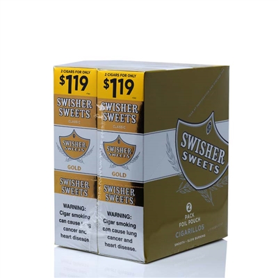 Swisher Sweets Gold 2pk