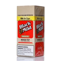 Black and Mild Sweet Wood Tip Single 25ct .99