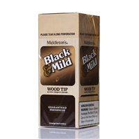 Black and Mild Regular Wood Tip Single 25ct