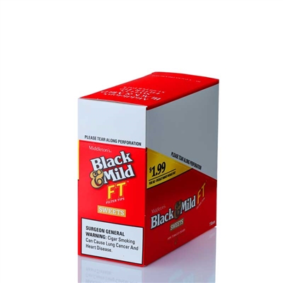 Black and Mild Sweets Filter Tip 10pk