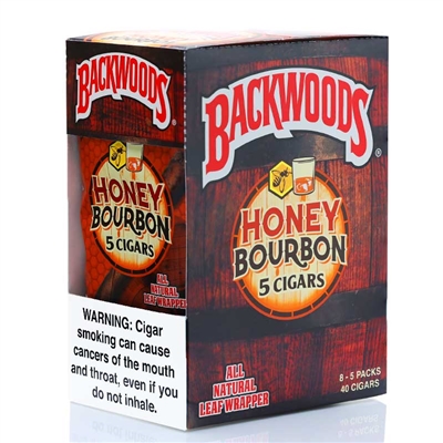 Backwoods Cigars Honey Bourbon 5pk