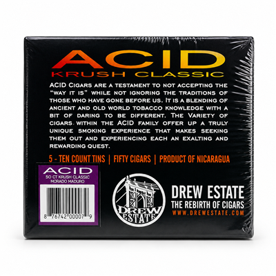 Acid Cigars Krush Morado Maduro in tin