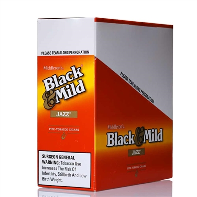 Black and Mild Jazz Plastic Tip 10/5PK