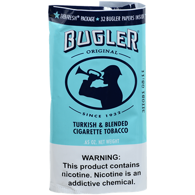 Bugler Tobacco Original Turkish & Blended in Pouch 0.65oz