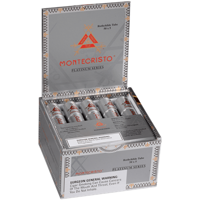 MONTECRISTO PLATINUM ROTHCHILDE TUBE