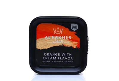 Al Fakher Shisha Orange with cream 250g