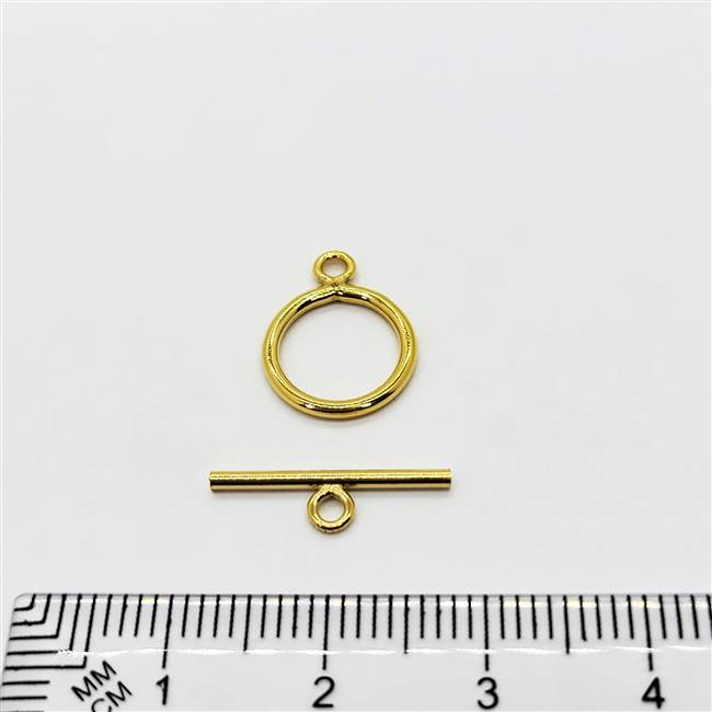 14k Gold Filled Clasp - Toggle 11mm