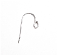 Sterling Silver Earwire - Ball End