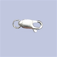 Sterling Silver Lobster - #2 10x4mm w/ring