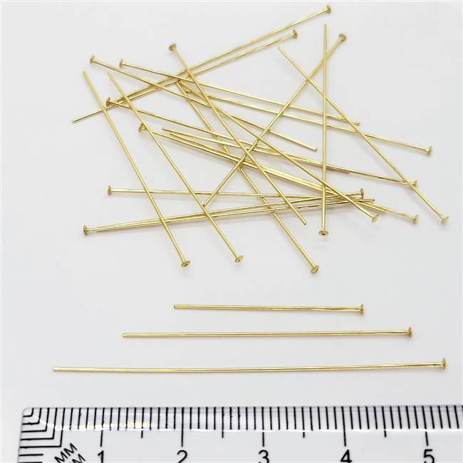 14k Gold Filled Headpin - 24 Gauge 1 inch