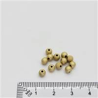 14k Gold Filled Bead - Stardust 4mm