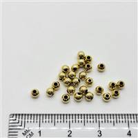 14k Gold Filled Bead - Round Seamless 3mm