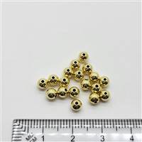 14k Gold Filled Bead - Round Seamless 4mm
